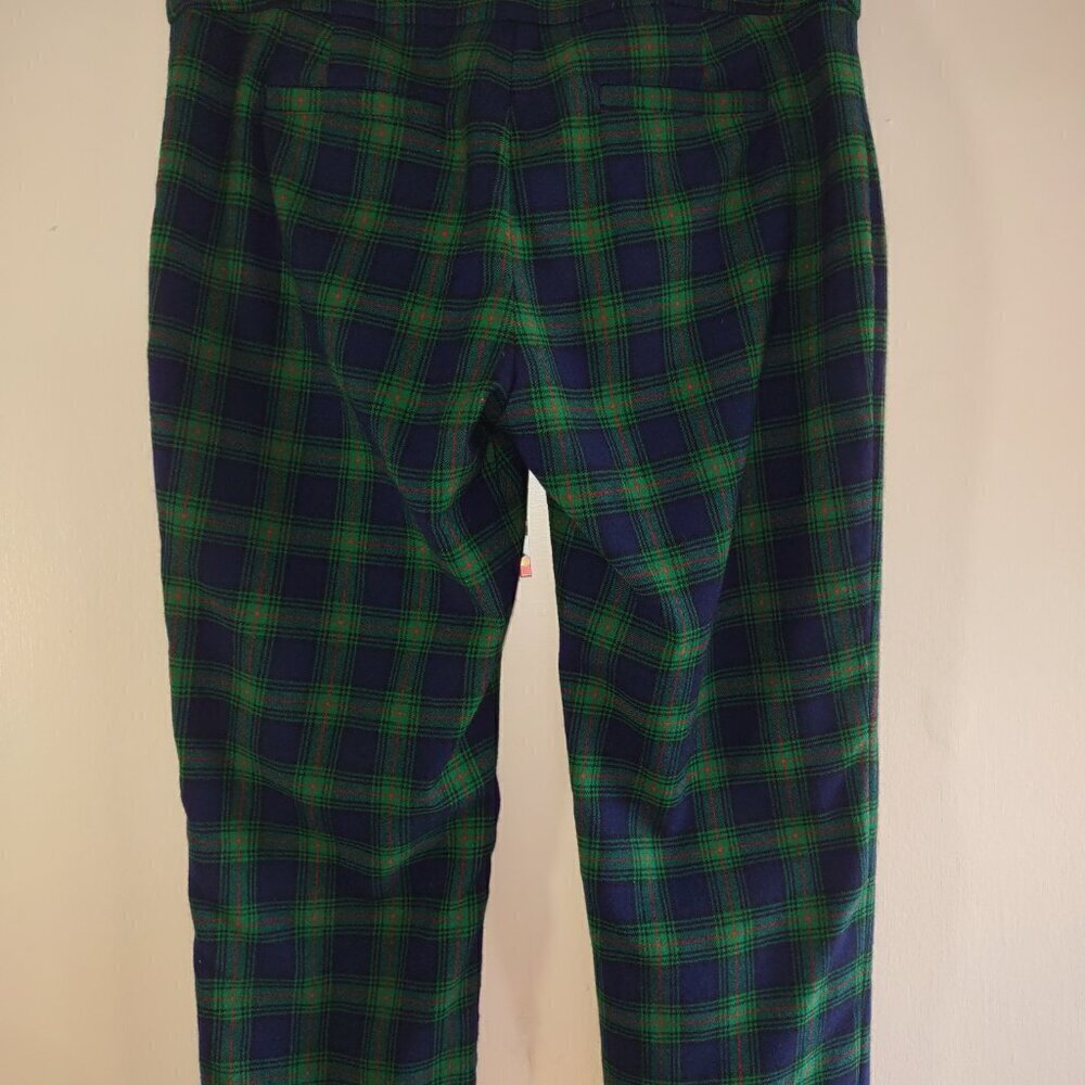 Vineyard Vines Classic Tartan Plaid Wool Pant Size 2 Preppy Old Money Heritage - Picture 9 of 10